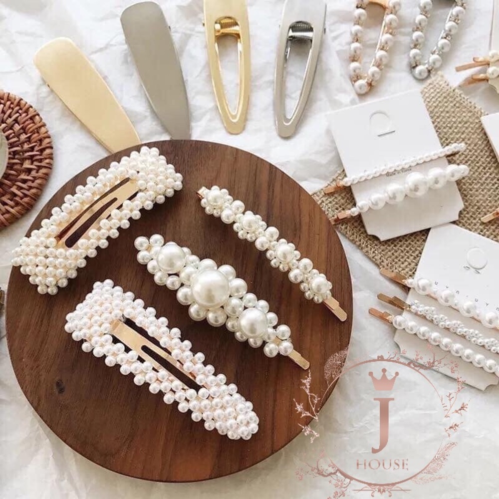 💕🌸 Beaded hair clips 🌈🌼